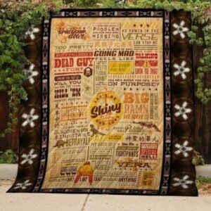 Shiny Let S Be Bad Guys Quilt  Quilt